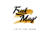 Logo et slogan du magazine Fresh Mag